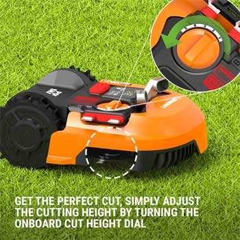 How to Adjust the Lawn Robot Grass Cutting Height