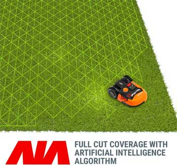 How the Lawn Robot Works to Evenly Cut All the Grass in Your Yard