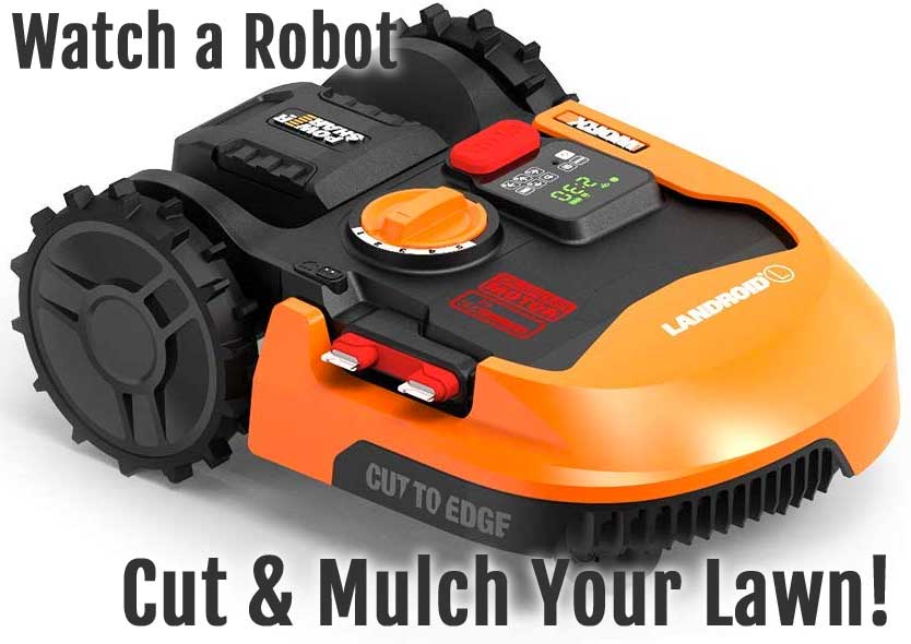 WORX Landroid Robotic Lawn Mower Cuts and Mulches Your Lawn